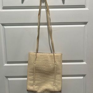 cream liz claiborne crossbody